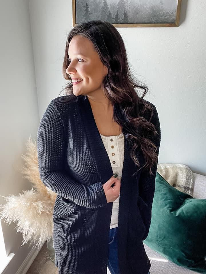Black Lola Cardigan size 3x