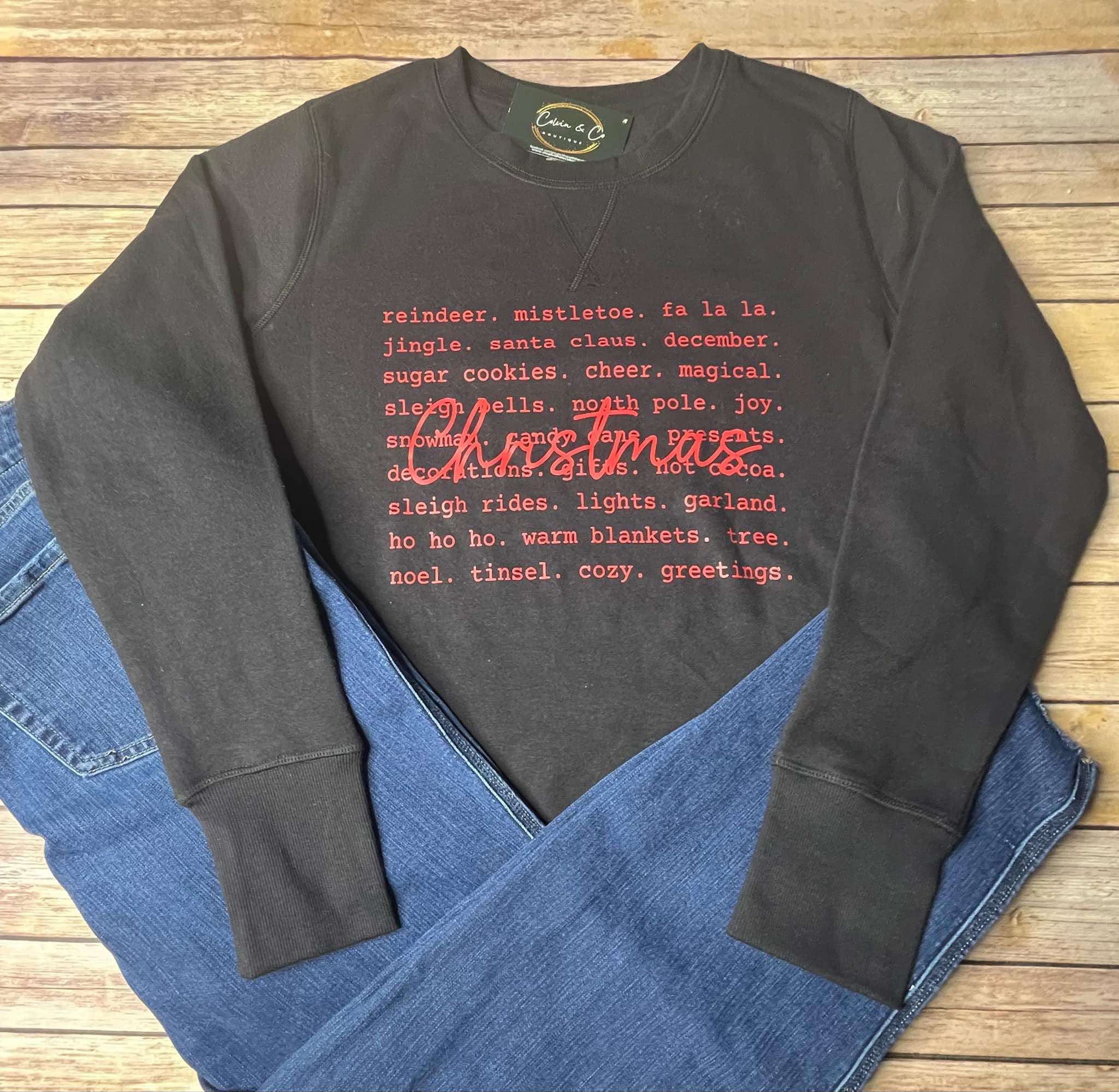Christmas  sweatshirt