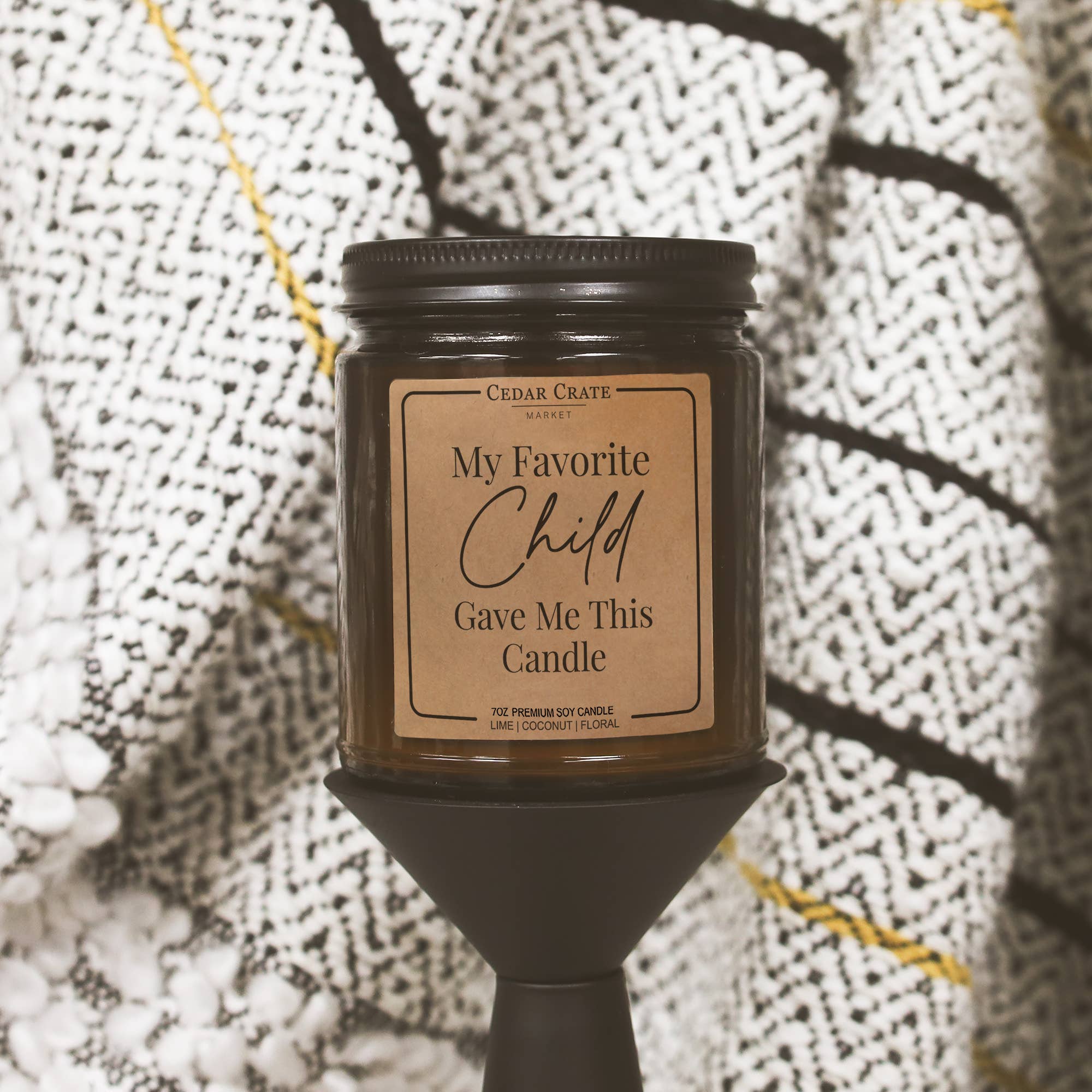 My Favorite Child Gave me This Candle | Gift for Mom, Dad